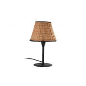 64317-71 Faro SUMBA Black/rattan mini table lamp настольная лампа черный
