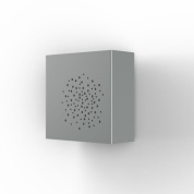 настенный светильник квадратной формы серого цвета