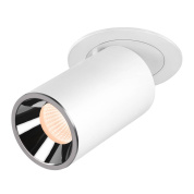 1006986 SLV NUMINOS® PROJECTOR M светильник встраиваемый 500мА 17.5Вт с LED 2700K, 1550лм, 20°, белый/хром