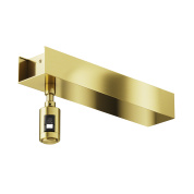 потолочное основание латунного цвета для трековой системы на стойках Flarity