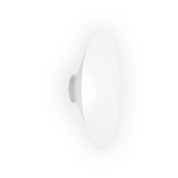 настенный круглый светильник белый