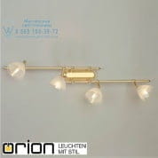 Прожектор Orion Opaldesign Str 10-348/4 gold-matt/438 klar-matt