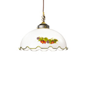 Kolarz NONNA 731.32.115 подвесной светильник состаренная латунь ø36cm высота 32cm мин. высота 42cm макс. высота 129cm 1 лампа e27