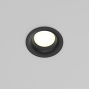 Встраиваемый светильник Maytoni Slim 12W Черный DL027-GX53-B