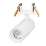 051797 Arlight Светильник LGD-ARTEMIS-BUILT-FLAP-R55-12W Warm3000 (WH, 8-80 deg, 230V)