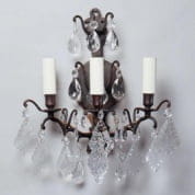 WA0006 Cluny Crystal Wall Light настенный светильник Vaughan