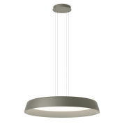 393553/81 Vibia Bigger подвесной светильник с широким кольцом серого цвета