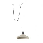 68604-67 KOMBO BEIGE PENDANT LAMP WITH PLUG ø400 1X E27 подвесной светильник Faro barcelona