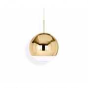 Mirror Ball LED Gold 40cm Tom Dixon, подвесной светильник