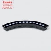 BE17 Lun-Up Evo iGuzzini Ground and pavement recessed luminaire - Warm White LEDs - external power supply Vin=24V dc - Wide Flood optic