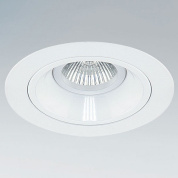 встраиваемый потолочный светильник с белым отражателем