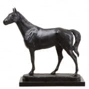 107403 Horse Rodondo on Marble статуя Eichholtz