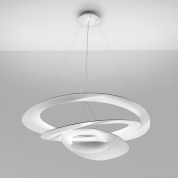 подвесной светильник с кольцевой структурой и LED-подсветкой