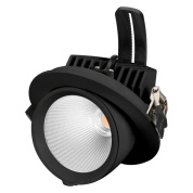 034523 Arlight Светильник LTD-EXPLORER-R130-20W Warm3000 (BK, 38 deg, 230V)