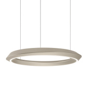 19921 4530 Lodes Tidal 60 SP LED подвесной светильник с круговым двунаправленным светом шампань; матовый белый