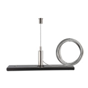 подвес для однофазного светильника графитово-чёрный комплектующий