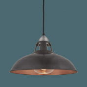 Old Factory Slotted Heat Pendant - 15 Inch - Pewter &amp; Copper подвесной светильник Industville OF-HLP15-CP