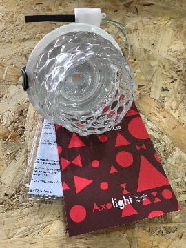 Светильник светодиодный Axo Light из прозрачного стекла