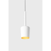 подвесной светильник с золотистым отражателем