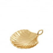 109382 Tray Shell polished brass S лоток Eichholtz