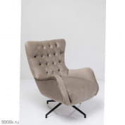 86967 Вращающееся кресло Bellissima Velvet Beige Kare Design