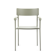 B5020006C August Serax Садовый стул с подлокотниками S зелёный эвкалипт