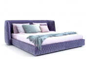 Redondo Тканевая двуспальная кровать со съемным покрывалом Moroso PID448181