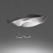 Cosmic Angel SP Artemide Cosmic подвесной светильник с волнообразным отражателем и интегрированными источниками света