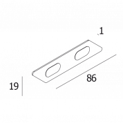 FTL35 TR - CORNER 180° Delta Light ILP