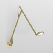 Rotaliana String W1 DTW настенный светильник с кабелем и вилкой чёрный; золото 1SRW1W0233EL0