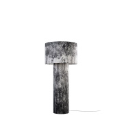 торшер с фактурным основанием из камня