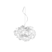 подвесной светильник с белым плафоном из лепестков