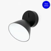 20204 Faro FLASH Настенный светильник черного цвета  матовый черный