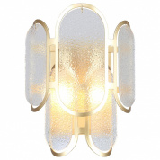 накладной светильник с хрустальными элементами