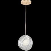 897440-2WH Nest 8" Round Drop Light светильник, Fine Art Lamps