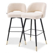 114648 Bar Stool Cliff set of 2 Барный стул Eichholtz