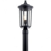 Fairfield 19.25" 1 Light Post Light Black уличный светильник 49895BK Kichler