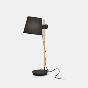 272238 Ideal Lux AXEL TL1 NERO настольная лампа черный