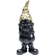 52948 Gnome Standing черная Gold 30cm Kare design статуэтка