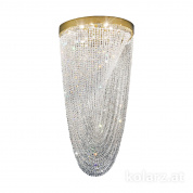 Kolarz Mystery 0328.18+3LED.3.KpT потолочный светильник золото 24 карата ø56cm высота 110cm 8+3 лампы g9+led