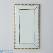 Bamboo Mirror-Antique Brass Global Views зеркало