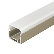055097 Arlight Профиль с экраном LINE-D-3030-2000 SQUARE OLIVE GREY+OPAL
