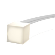 гибкий неон белого цвета для декоративной подсветки