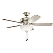 52" Terra Select Fan Brushed Nickel люстра-вентилятор 330347NI Kichler