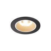 1003770 SLV NUMINOS® S DL светильник встраиваемый 250мА 8.6Вт с LED 2700K, 720лм, 20°, черный/белый