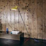 T02-F21-01BY Astep VV Cinquanta Floor PT торшер металлический дизайнерский жёлтый; разноцветный