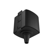 соединительный адаптер черного цвета для однофазной трековой системы Unity