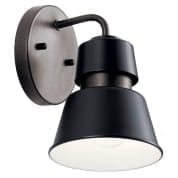 Lozano 8" 1 Light Wall Light Black уличный настенный светильник 59000BK Kichler