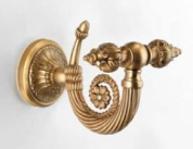 настенный крючок для полотенец с фигурным резным корпусом