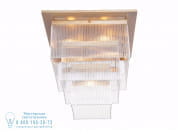 Monaco Стеклянный потолочный светильник ручной работы Patinas Lighting PID486581